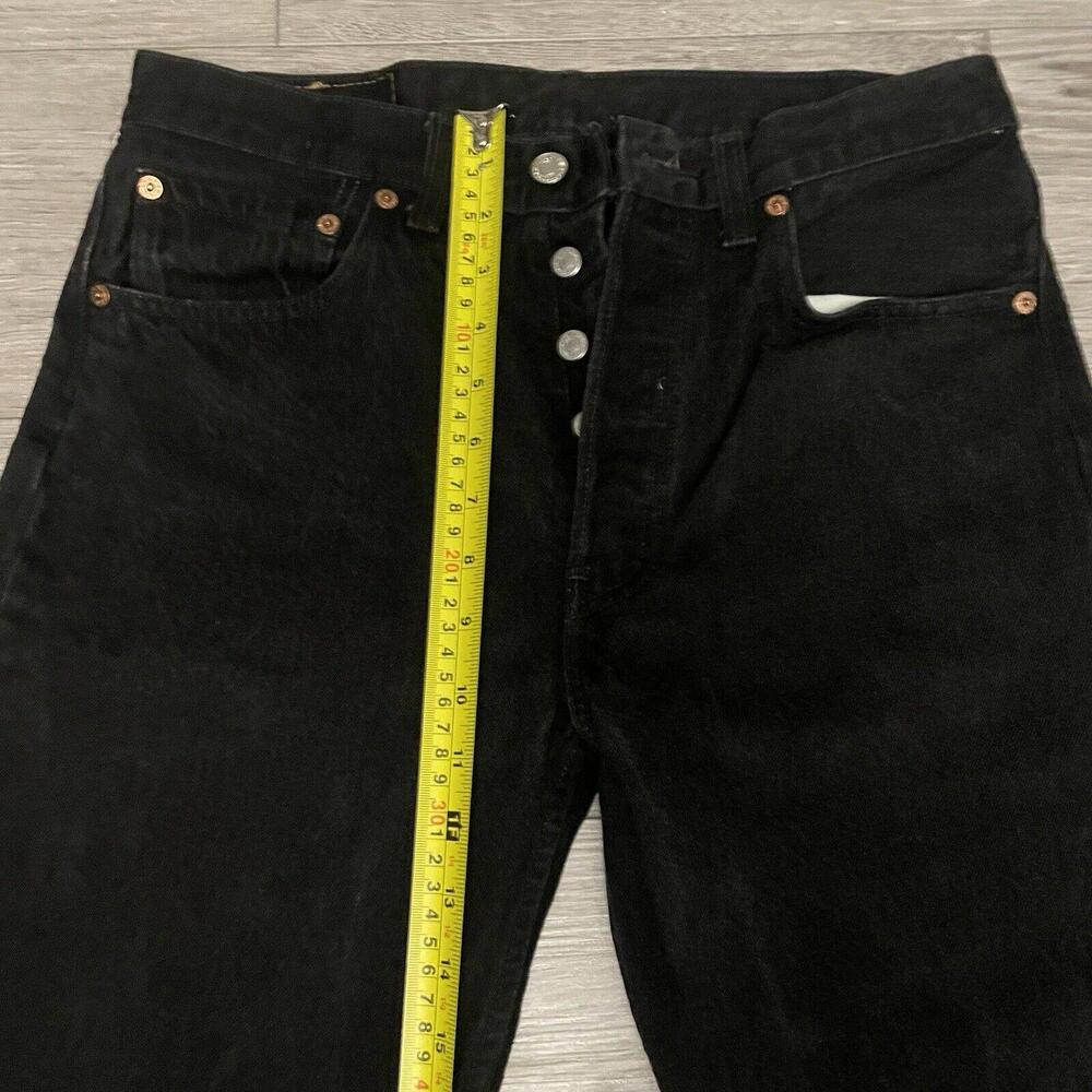 Levis 501 VTG 90s Black Jeans Mens 32 x 34 (31 x 32.5 Actual) - Picture 5 of 9